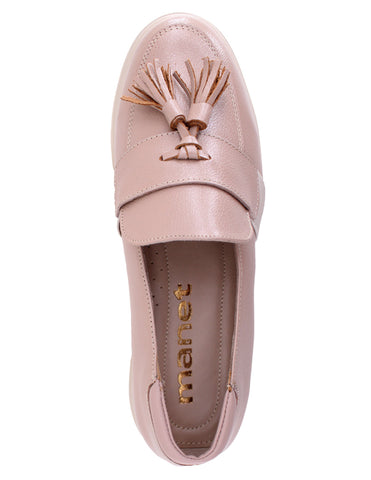Luba 01 - Mocasin de Piel