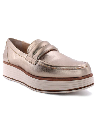 Martina 01 - Mocasín de Piel