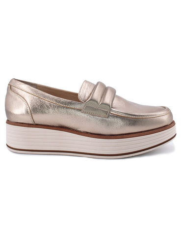 Martina 01 - Mocasín de Piel