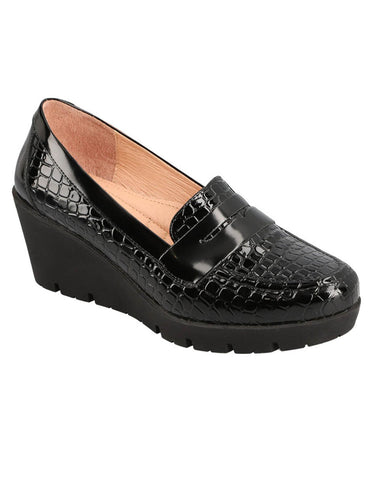 Fiorella 05 - Mocasin Confort con Platafoma