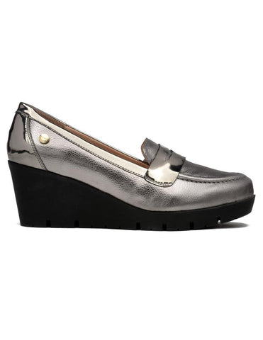 Fiorella 05 - Mocasin Confort con Platafoma