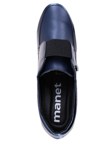Fiorella 22 - Mocasín de Piel con Plataforma