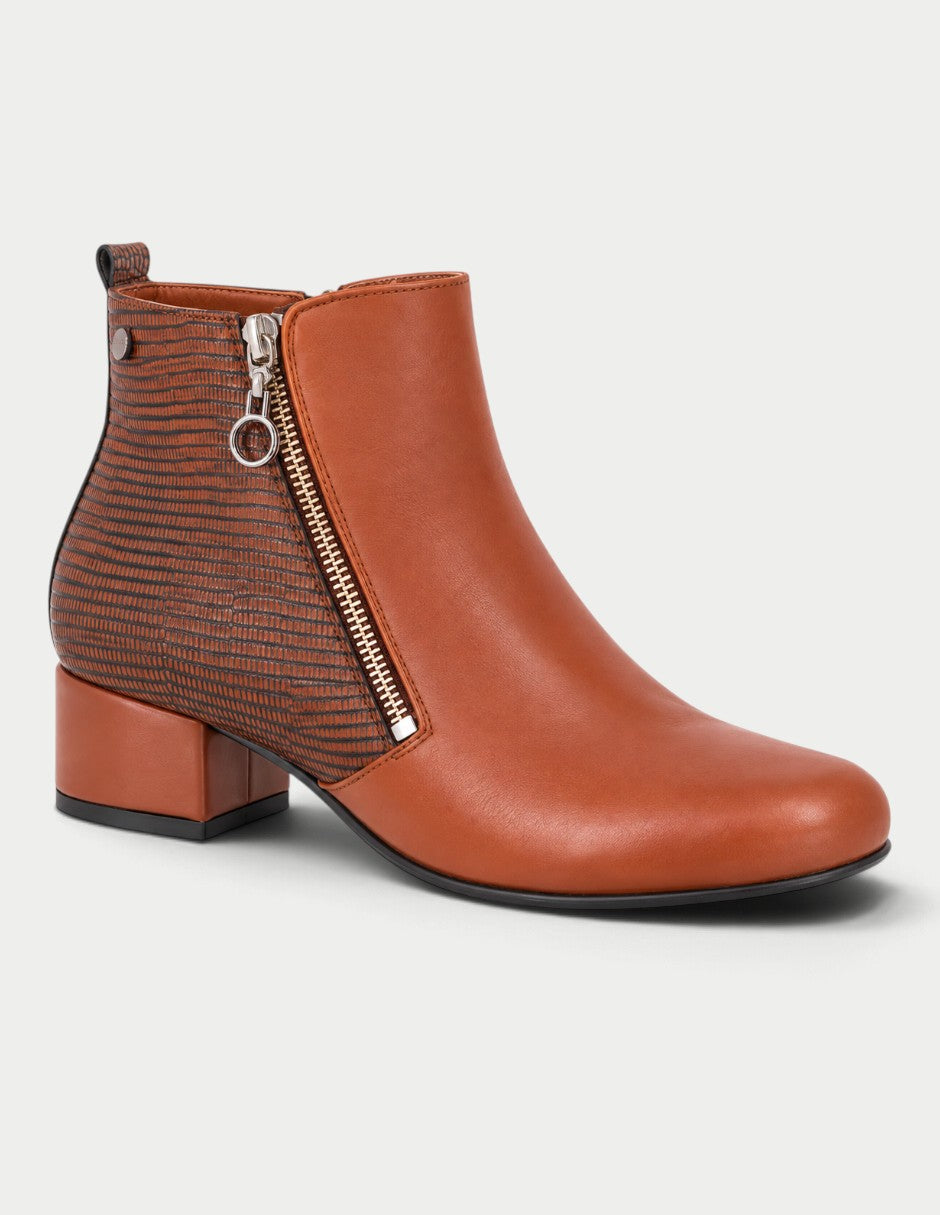 Bota Hortensia 02 Piel Tan